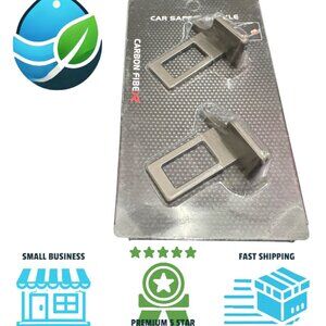 Quiet Ride Seat Belt Clips - Pack of Two